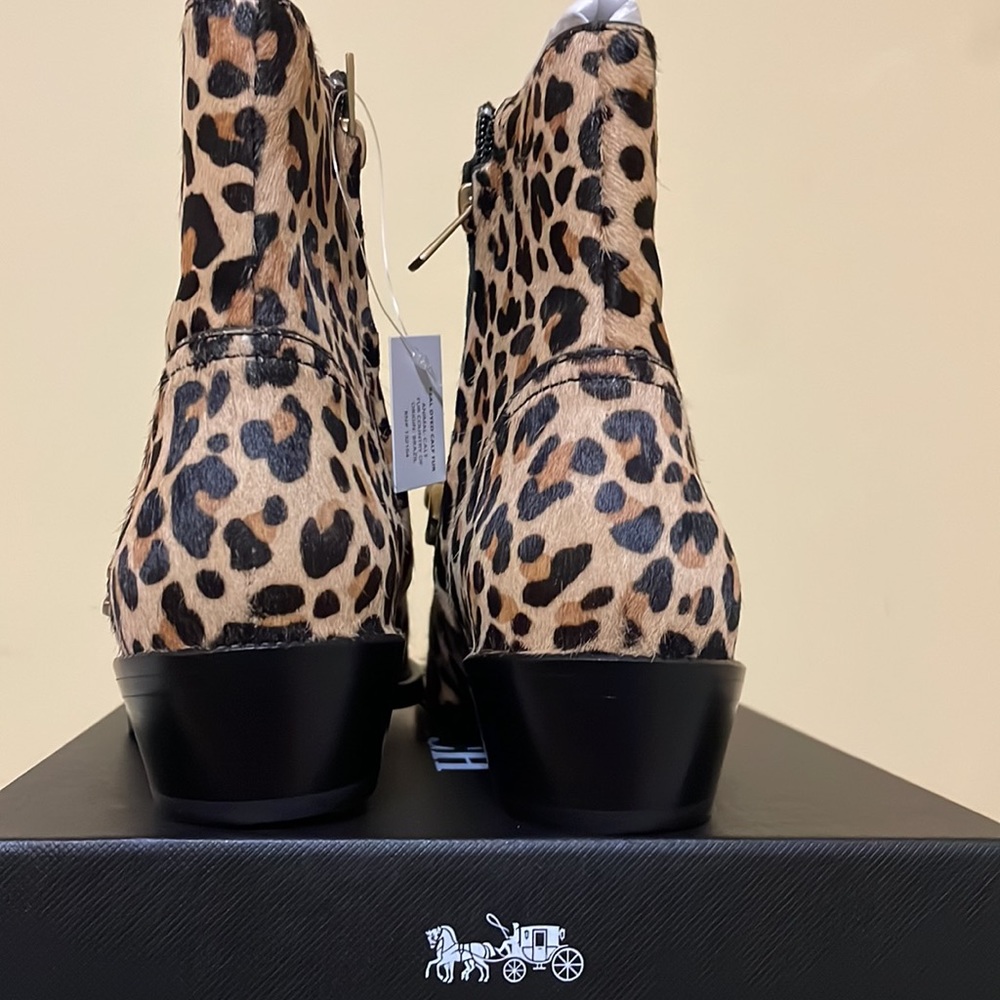 Coach Allen Signature Chain Ankle Boots👌Size: 6.5B - Picture 5 of 6